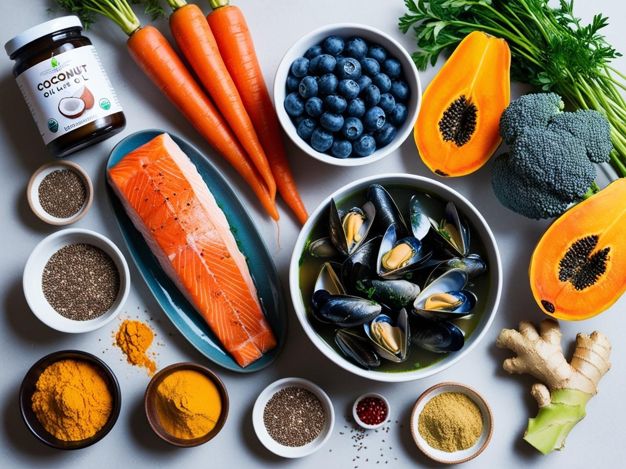 полезни храни за кучета - боровинки, зеленоуста мида и др.