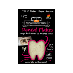 Натурална добавка за зъби при котки – QCHEFS Dental Flakes