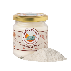 буркан с яйчени черупки за кучета и котки